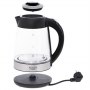 Adler | Kettle | AD 1285 | Electric | 2200 W | 1.7 L | Glass/Stainless steel | 360° rotational base | Grey - 5